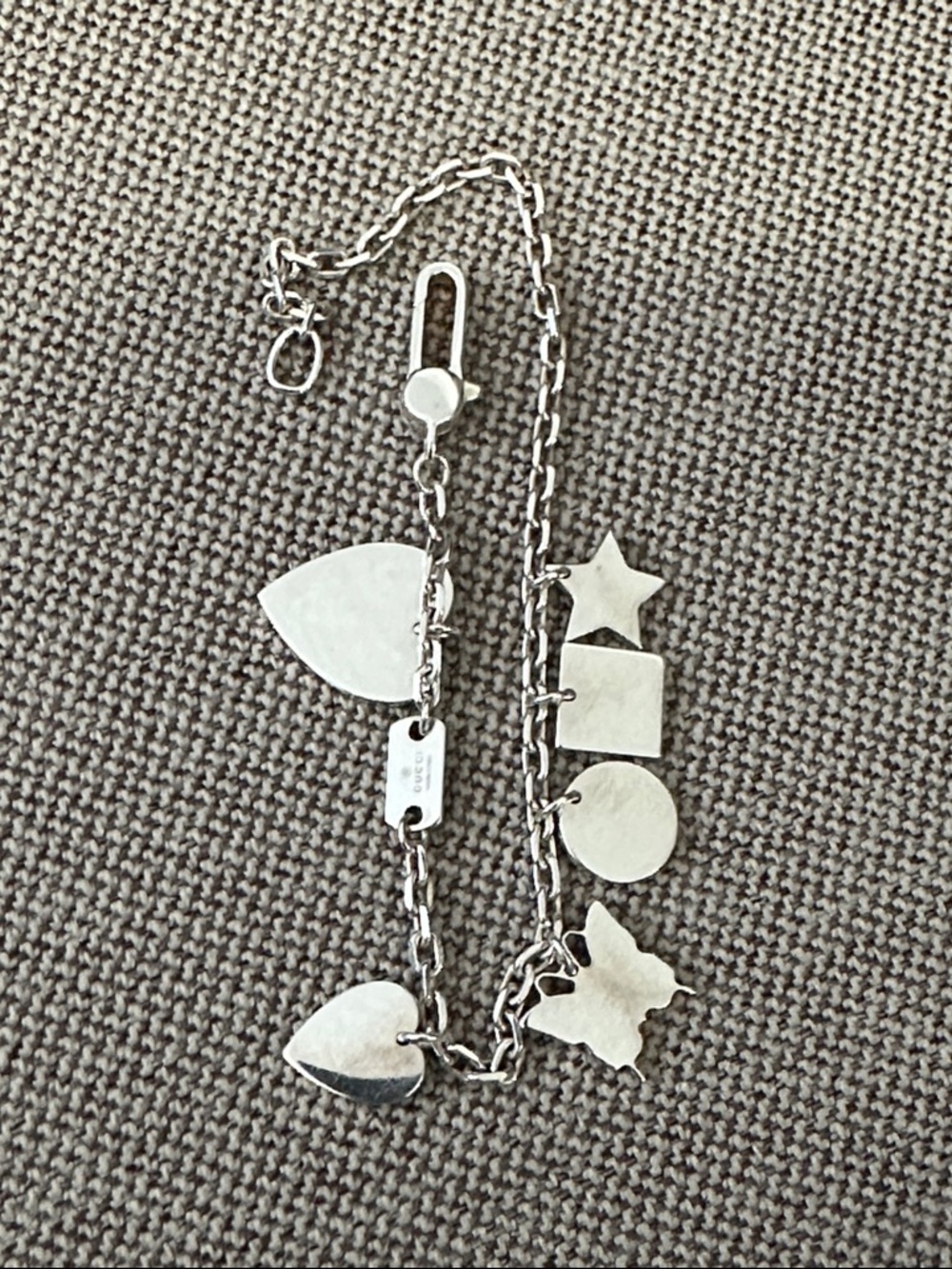 Gucci Trademark Charm Bracelet Sterling Silver - Picture 4 of 7